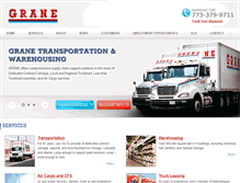 Tablet Screenshot of gograne.com